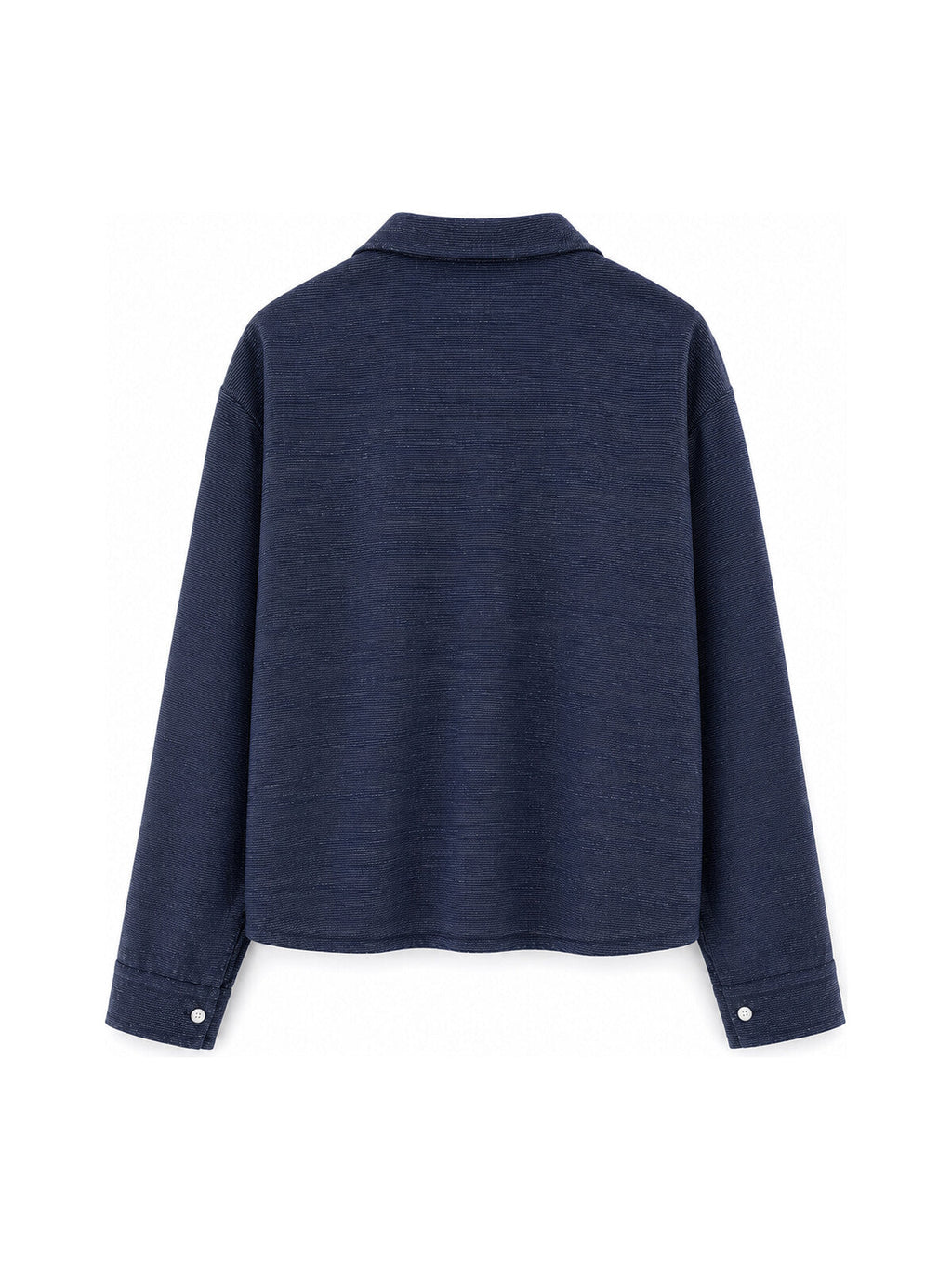 Textured Polo Shirt · back