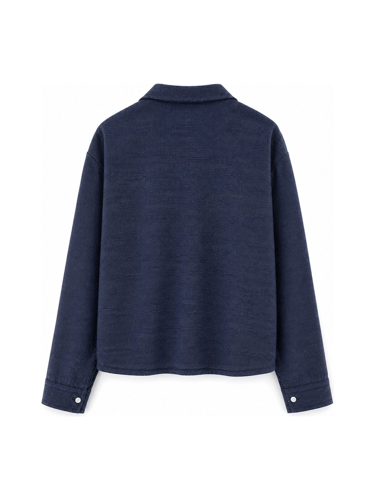 Textured Polo Shirt · back