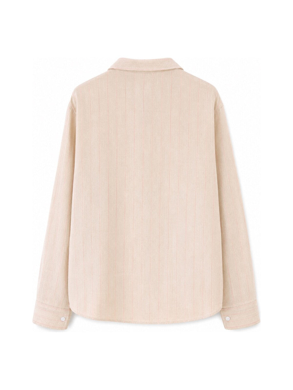 Striped Cotton Shirt · back