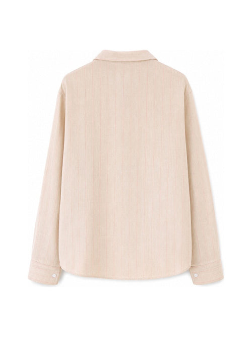 Striped Cotton Shirt · back